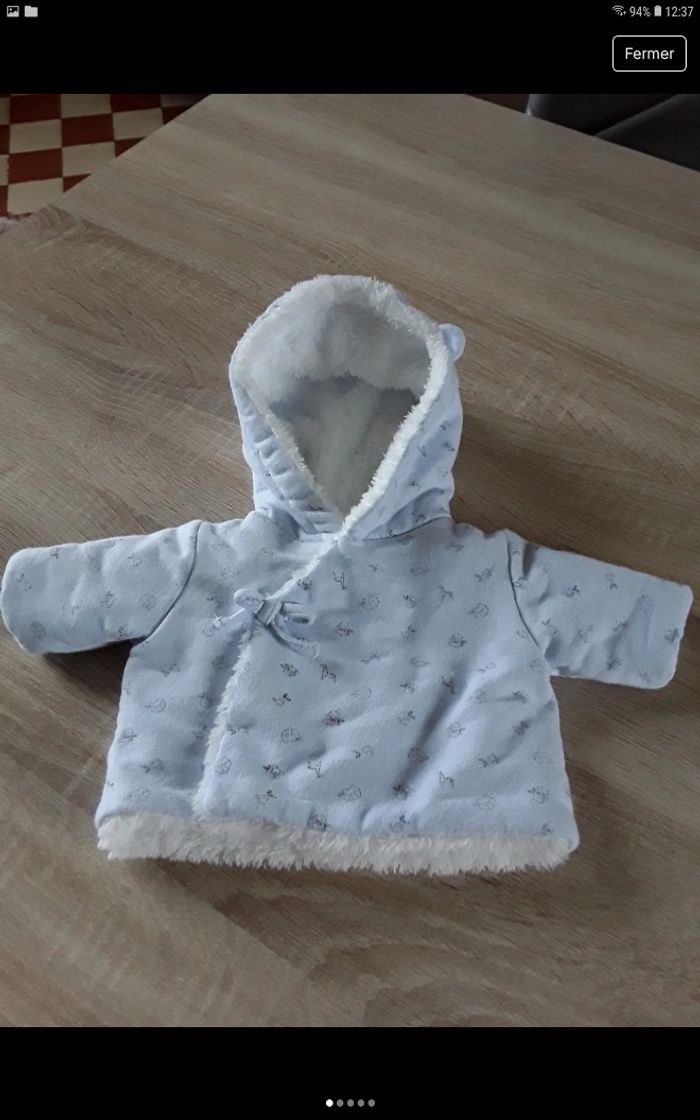 Manteau bébé