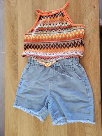 Ensemble short et haut