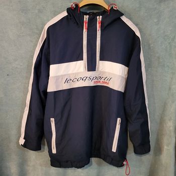 Veste  - Track Jacket Vintage 90's - Le Coq Sportif 🐓 Taille M - Logo Brodé