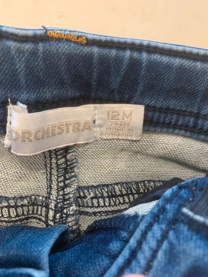 Jean mode orchestra 12 mois 74 cm - photo numéro 2