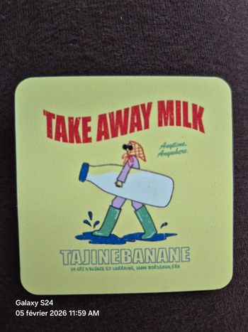 Aimant tajine banane take away milk  