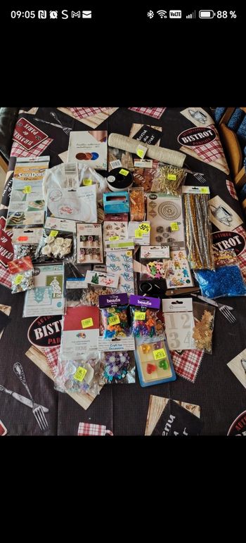 Lot créatif 36 articles