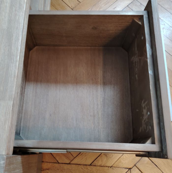 Meuble TV H&H Acacia massif - photo numéro 4