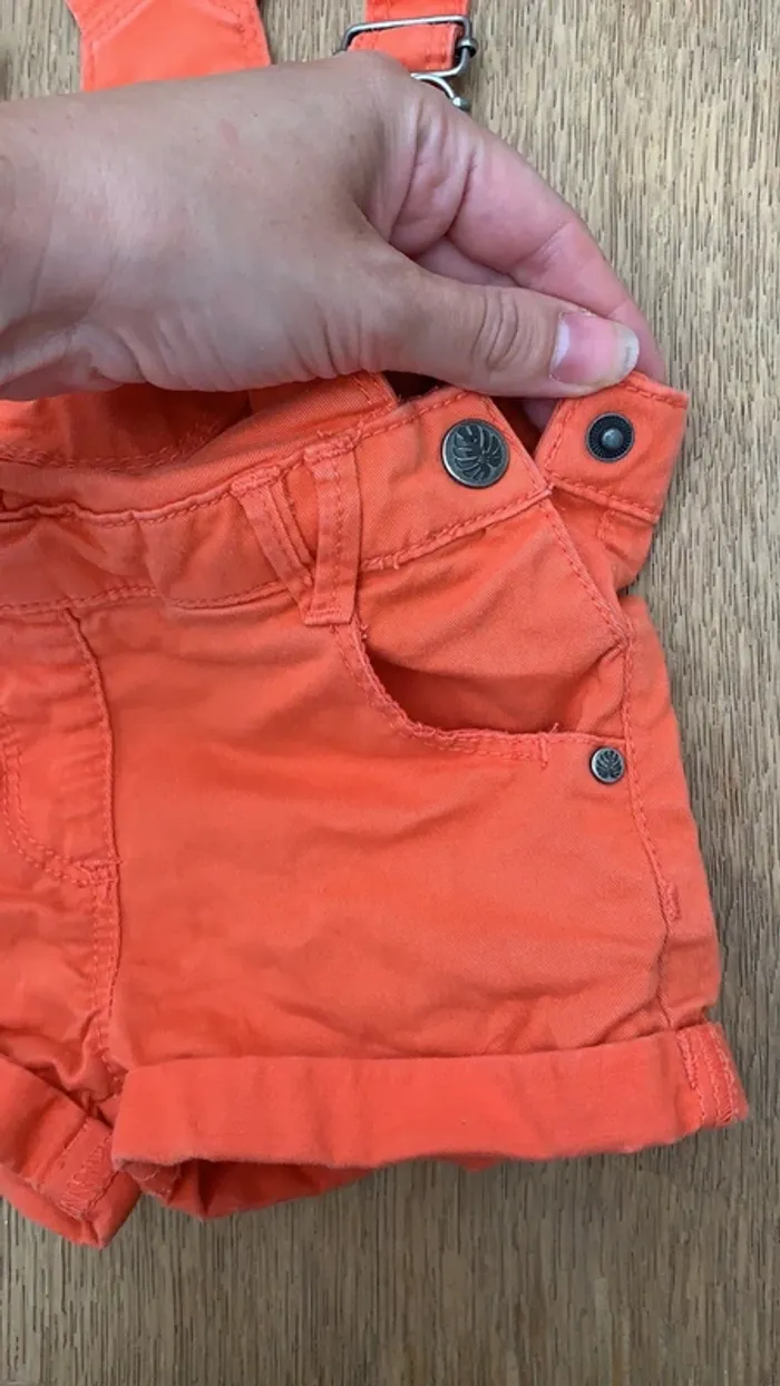 Salopette orange jbc 74 - photo numéro 2