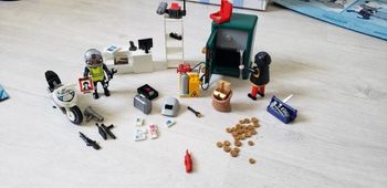 Policier cambrioleur de coffre-fort - playmobil