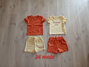 Lot de 2 pyjashorts 24 mois Primark