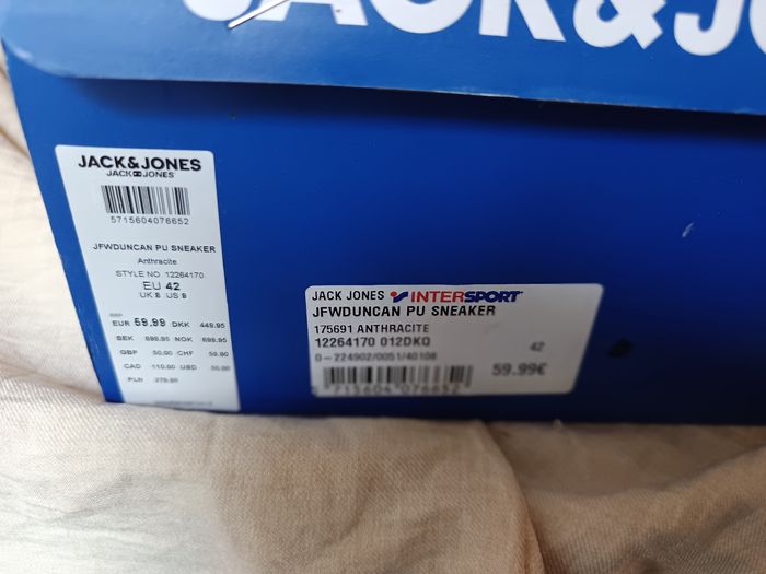 Sneakers homme Duncan taille 40 Jack & Jones - photo numéro 3