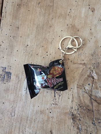 🍜 Porte-clé style Japon kawaii - Mini ramen épicé 🌸