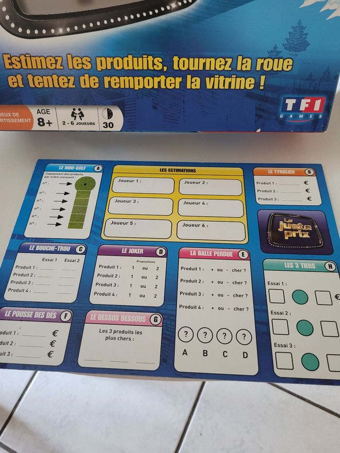 Jeu Le juste prix - photo numéro 3