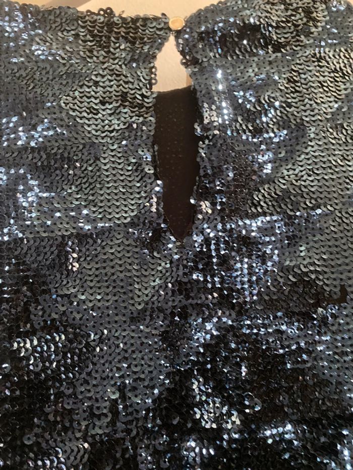 Superbe haut top Pinkie sequins Taille S Neuf - photo numéro 5