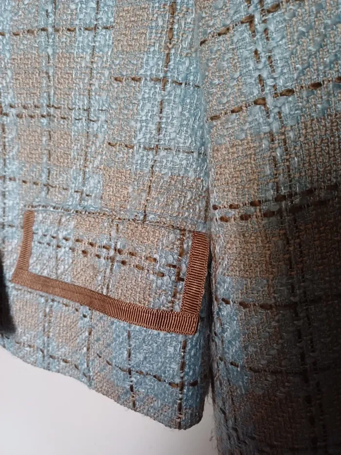 92- Veste blazer neuve tweed Véro Moda - photo numéro 4