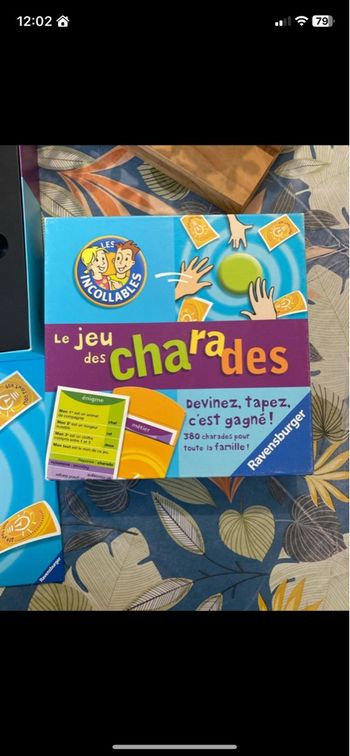 Le jeu des charades - les incollables 