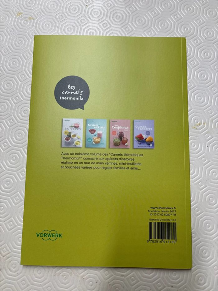 Livre Thermomix apéritifs dînatoires - photo numéro 2