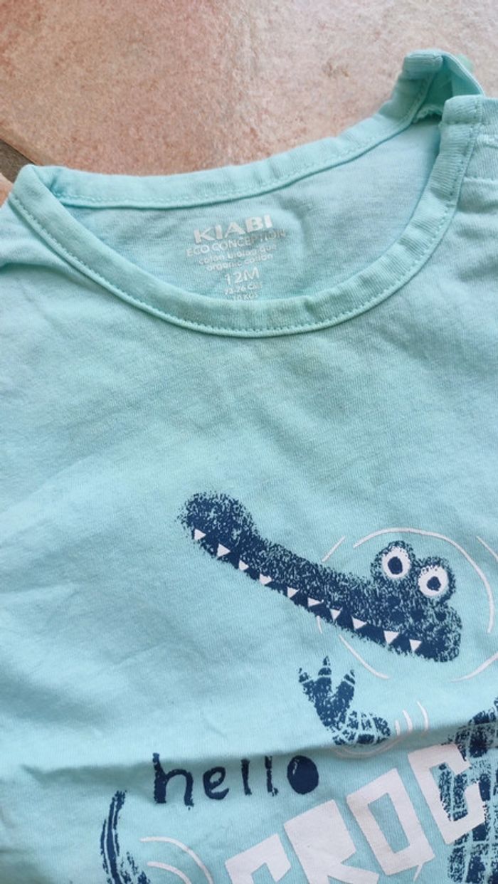T-shirt Kiabi crocodile - photo numéro 2