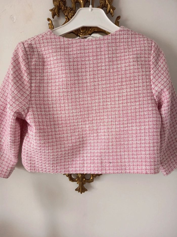 Veste en bouclette , jacquard - photo numéro 6