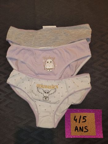 3 culottes harry potter