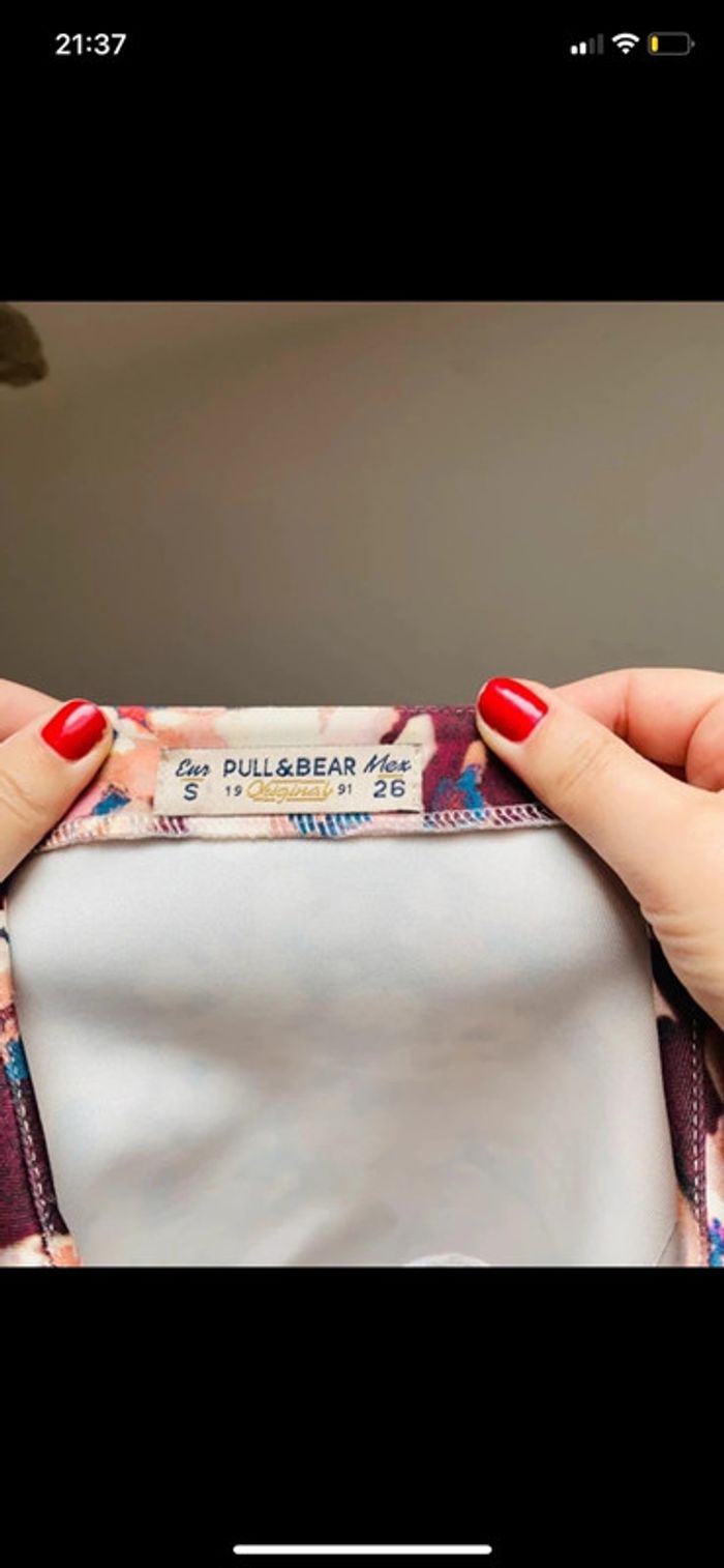 Mini-jupe fleuri taille 36 Pull&Bear - photo numéro 6