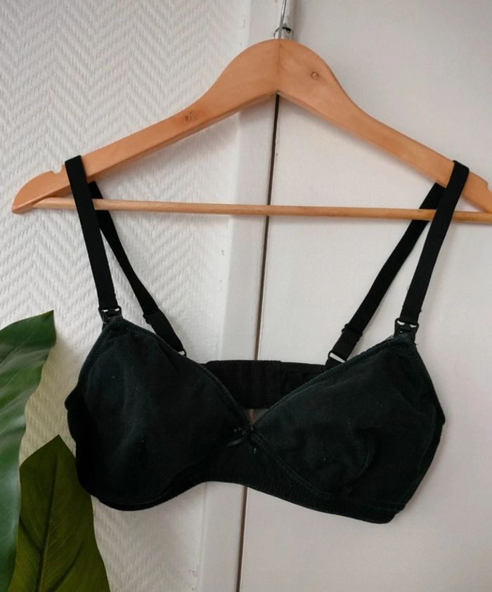 Soutien-gorge noir allaitement Kiabi - photo numéro 2