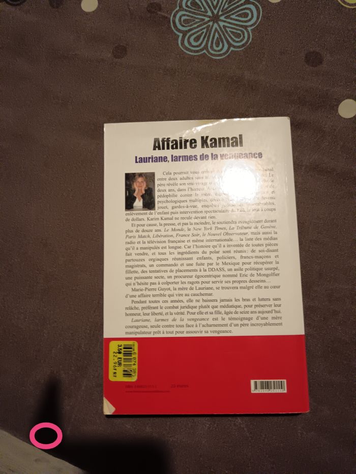 Livre  affaire Kamal - photo numéro 2