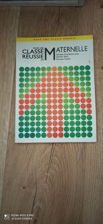 Livre pour une classe reussie en maternelle