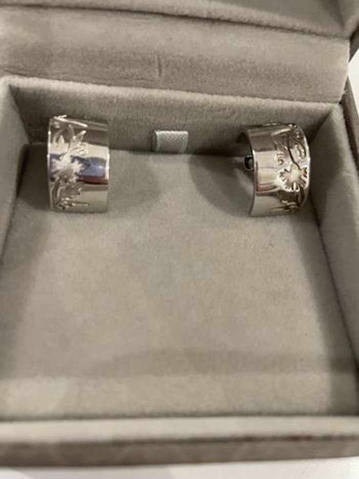 Boucles d’oreilles argent Kenzo