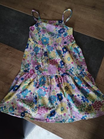 Robe été fleurie 8 ans