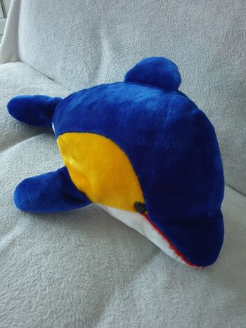 Dauphin en peluche grande taille