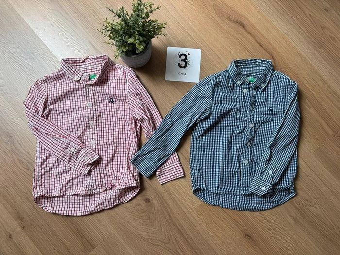 Lot de 2 chemises united Colors of benetton