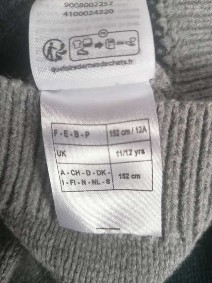 Pull 🐻 garçon 12 ans - photo numéro 7