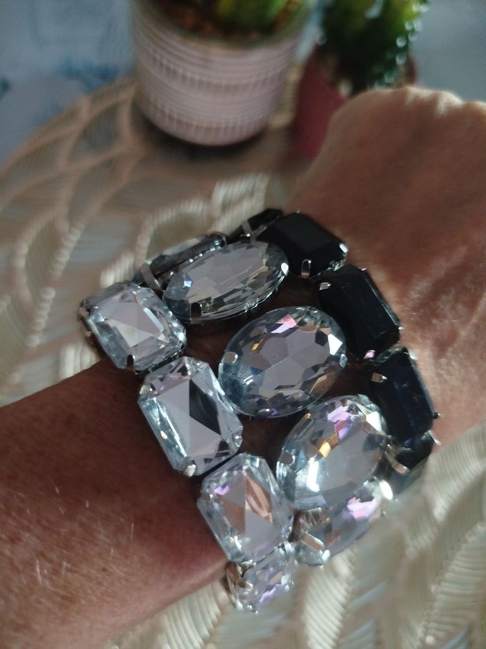 Bracelet strass élastique LOVISA - photo numéro 6