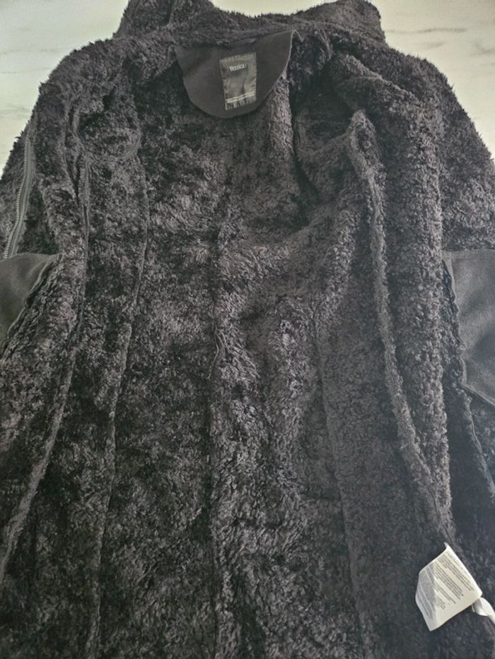 Yessica Manteau chaud noir taille S - photo numéro 10