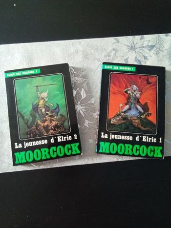 Livre fantastique "la jeunesse d'elric"