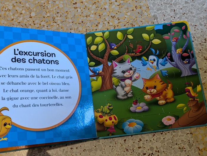 Livre puzzle animaux - photo numéro 8
