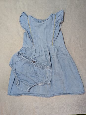 Robe + culotte Jean 24 mois (2 ans)