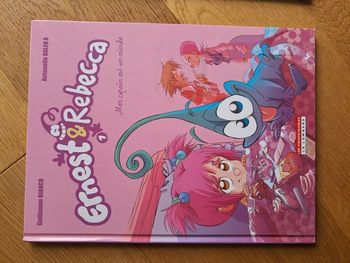 BD Ernest et Rebecca tome 1 Mon copain est un microbe
