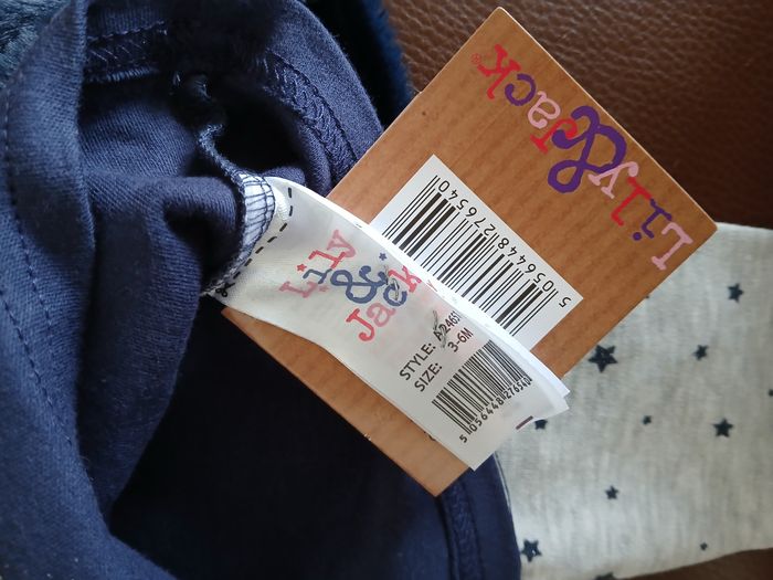 ensemble 3 pieces fille Lily & Jack 3/6 mois - photo numéro 2