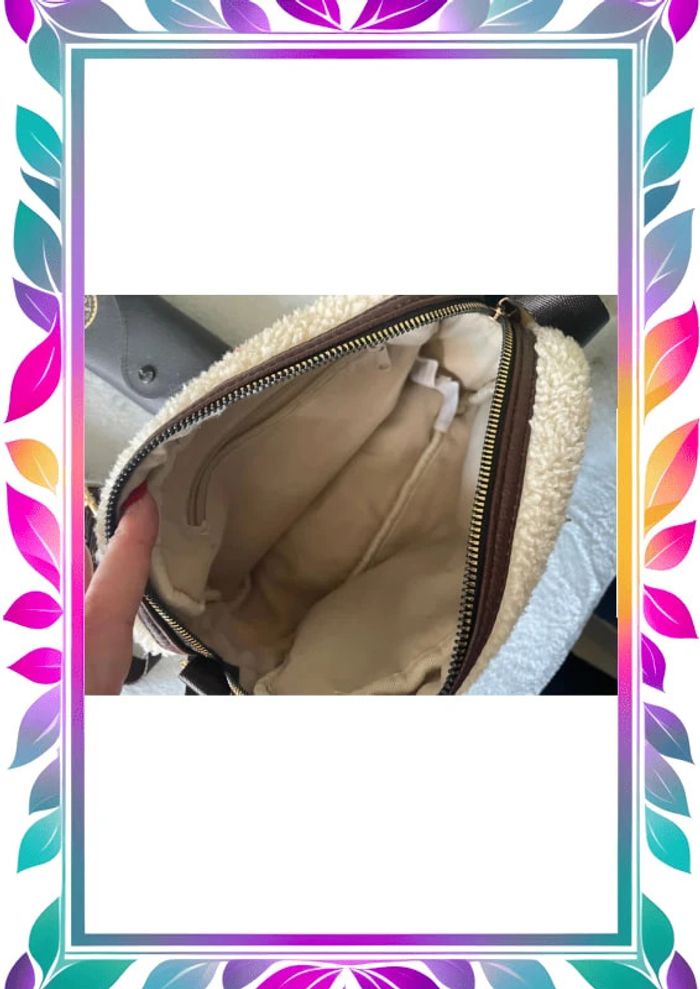 Sac bandoulière peluche - photo numéro 2