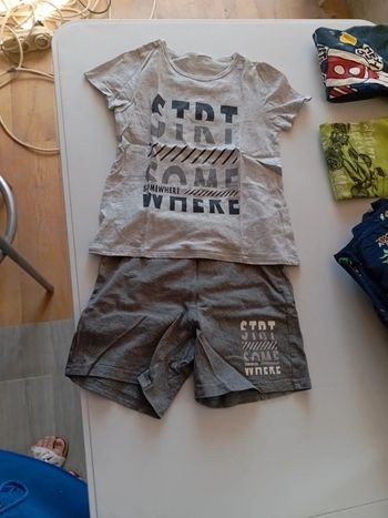 Ensemble t shirt + short