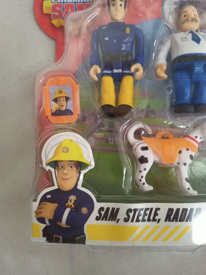 Sam, Steele et radar : figurines Sam le pompier - photo numéro 5