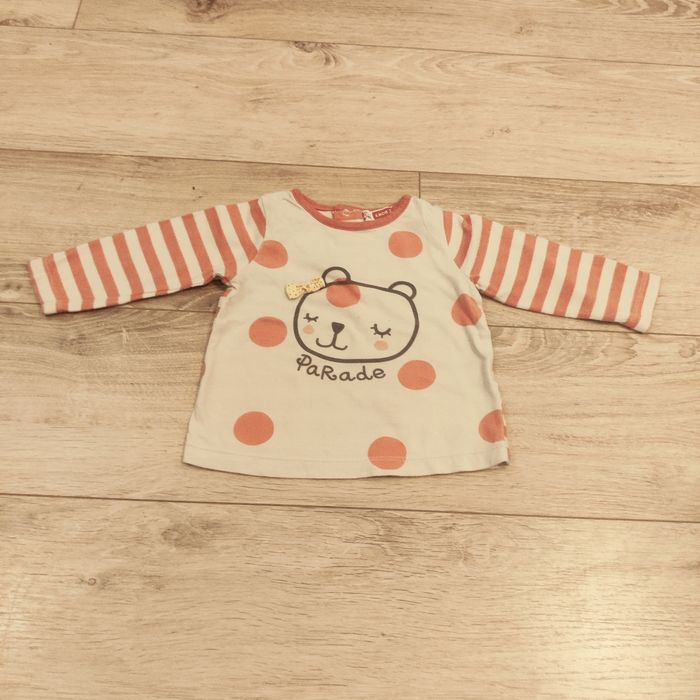 Lot de deux tee-shirts bébé fille à manches longues - photo numéro 4