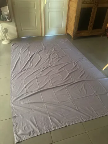 Draps plat violet