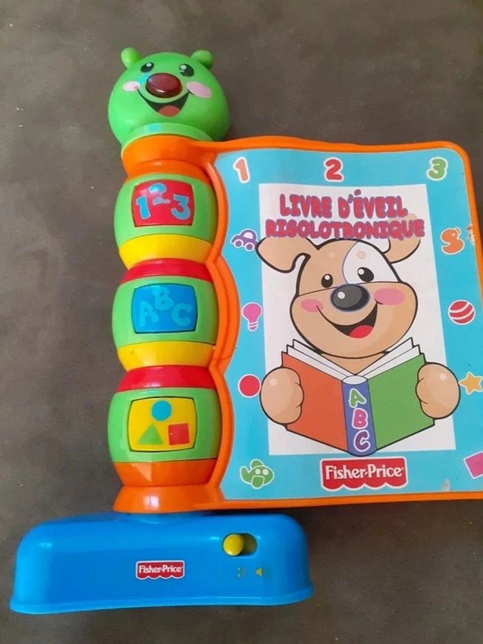 Livre comptine fisher price