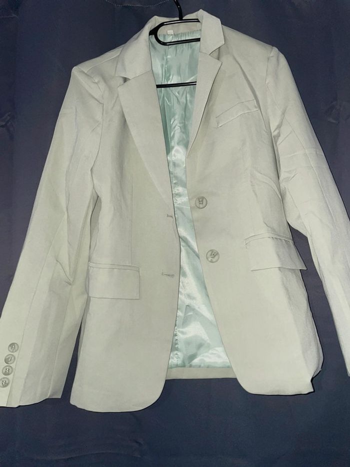 Blazer vert pale - photo numéro 2