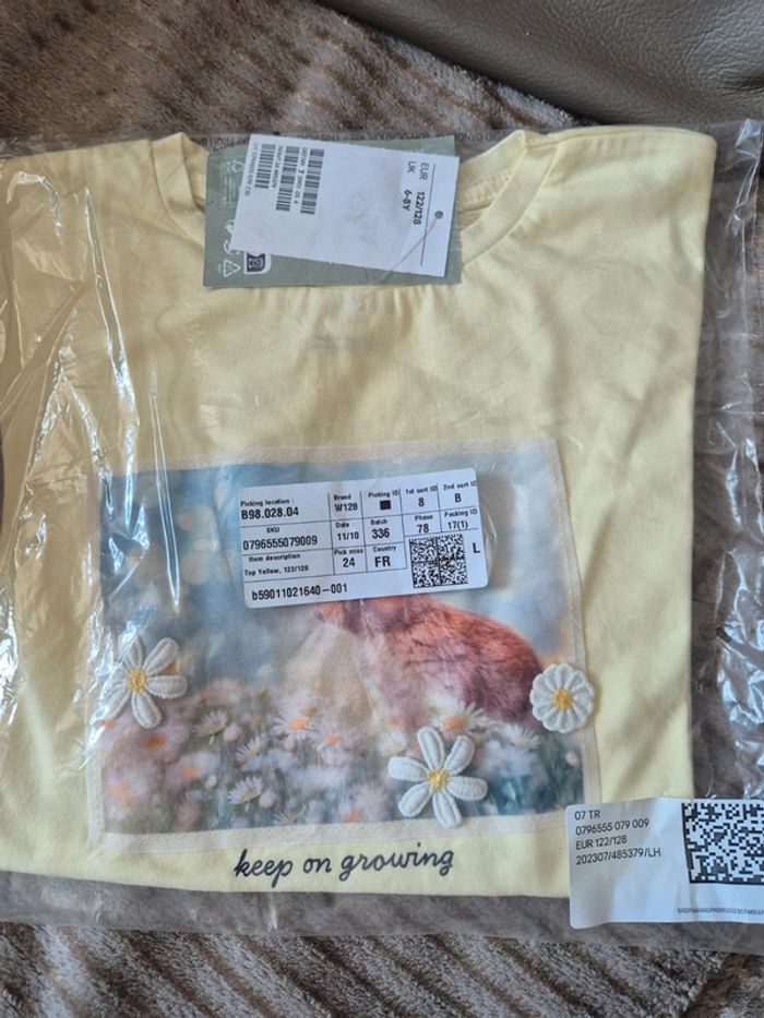 Tee shirt H&M 6-8ans - photo numéro 3