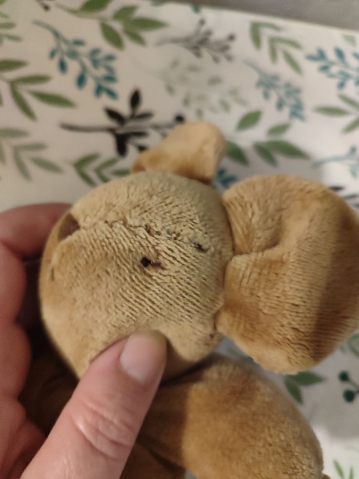 Doudou souris nounours - photo numéro 4