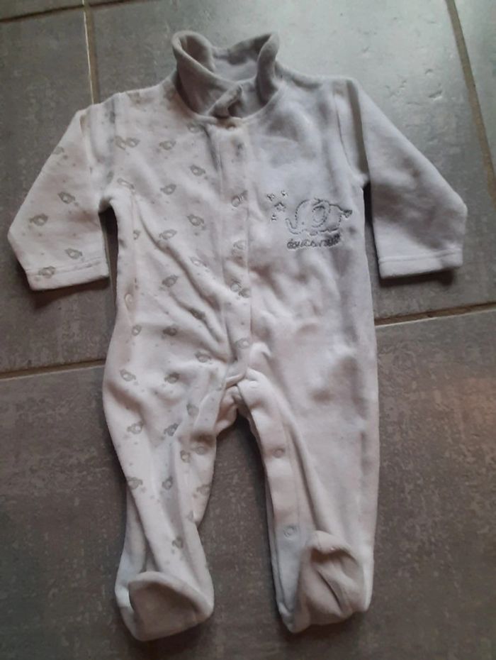 Pyjama mixte mes petits cailloux 3 mois