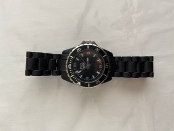 Montre FUZ Watch Noire - Style Plongeuse