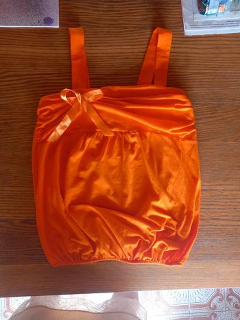 💝 -50% Blouse sans manches orange