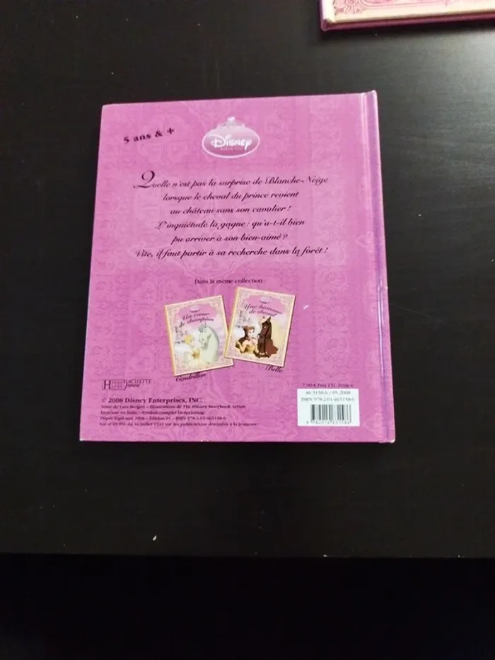 Lot 3 livres Disney princesses et chevaux - photo numéro 7