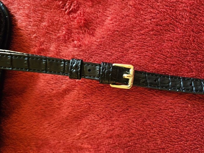 Sac bandoulière croco noir Monoprix - photo numéro 9